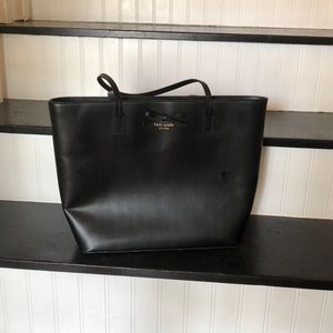 Kate spare black tote bag
